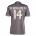 Maglia Real Madrid Tchouaméni 14 Divisa Terza 2024/25