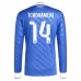 Maglia Real Madrid Tchouameni 14 Divisa Terza 2025/26 Manica Lunga