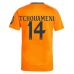 Maglia Real Madrid Tchouaméni 14 Divisa Trasferta 2024/25