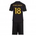 Maglia Real Madrid Tchouaméni 18 Bambino Divisa Terza 2023/24