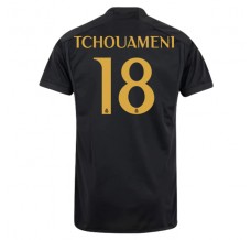 Maglia Real Madrid Tchouameni 18 Divisa Terza 2023/24