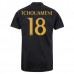 Maglia Real Madrid Tchouameni 18 Divisa Terza 2023/24