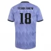 Maglia Real Madrid Tchouameni 18 Divisa Trasferta 2022/23 Maglia Real Madrid Tchouameni 18 Divisa Trasferta 2022/23