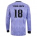 Maglia Real Madrid Tchouameni 18 Divisa Trasferta 2022/23 Manica Lunga