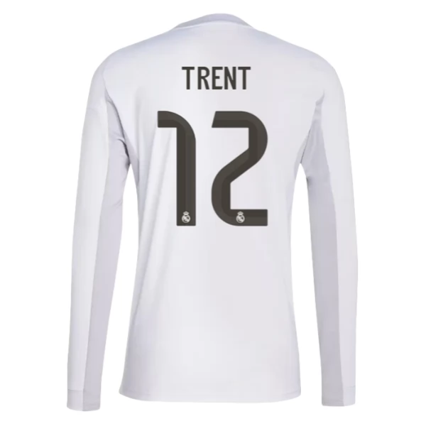 Maglia Real Madrid Trent 12 Divisa Prima 2025/26 Manica Lunga Maglia Real Madrid Trent 12 Divisa Prima 2025/26 Manica Lunga
