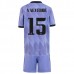 Maglia Real Madrid Valverde 15 Bambino Divisa Trasferta 2022/23