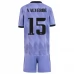 Maglia Real Madrid Valverde 15 Bambino Divisa Trasferta 2022/23