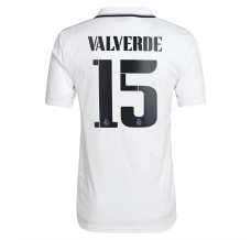 Maglia Real Madrid Valverde 15 Divisa Prima 2022/23 Maglia Real Madrid Valverde 15 Divisa Prima 2022/23