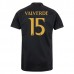 Maglia Real Madrid Valverde 15 Divisa Terza 2023/24