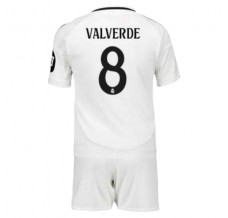 Maglia Real Madrid Valverde 8 Bambino Divisa Prima 2024/25
