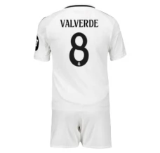 Maglia Real Madrid Valverde 8 Bambino Divisa Prima 2024/25