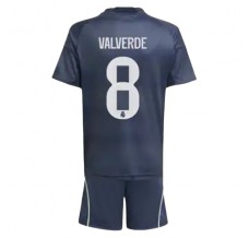 Maglia Real Madrid Valverde 8 Bambino Divisa Trasferta 2025/26