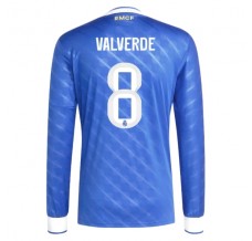 Maglia Real Madrid Valverde 8 Divisa Terza 2025/26 Manica Lunga