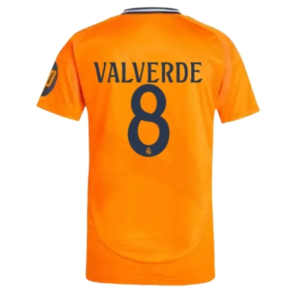 Maglia Real Madrid Valverde 8 Divisa Trasferta 2024/25 Maglia Real Madrid Valverde 8 Divisa Trasferta 2024/25
