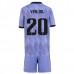 Maglia Real Madrid Vini Jr. 20 Bambino Divisa Trasferta 2022/23