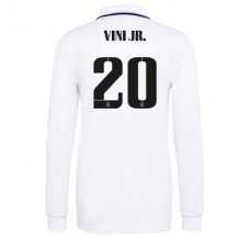 Maglia Real Madrid Vini Jr. 20 Divisa Prima 2022/23 Manica Lunga