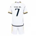 Maglia Real Madrid Vini Jr. 7 Bambino Divisa Prima 2023/24