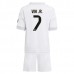 Maglia Real Madrid Vini Jr. 7 Bambino Divisa Prima 2025/26