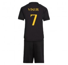 Maglia Real Madrid Vini Jr. 7 Bambino Divisa Terza 2023/24