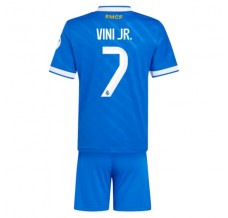 Maglia Real Madrid Vini Jr. 7 Bambino Divisa Terza 2025/26