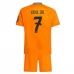 Maglia Real Madrid Vini Jr. 7 Bambino Divisa Trasferta 2024/25 Maglia Real Madrid Vini Jr. 7 Bambino Divisa Trasferta 2024/25