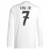 Maglia Real Madrid Vini Jr. 7 Divisa Prima 2024/25 Manica Lunga