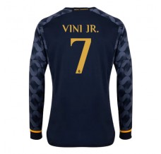 Maglia Real Madrid Vini Jr. 7 Divisa Trasferta 2023/24 Manica Lunga