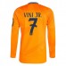 Maglia Real Madrid Vini Jr. 7 Divisa Trasferta 2024/25 Manica Lunga