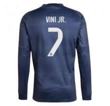 Maglia Real Madrid Vini Jr. 7 Divisa Trasferta 2025/26 Manica Lunga