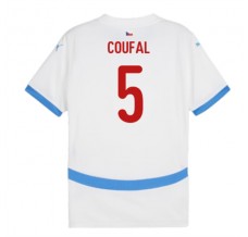 Maglia Repubblica Ceca Coufal 5 Divisa Trasferta Euro 2024