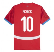 Maglia Repubblica Ceca Schick 10 Divisa Prima Euro 2024