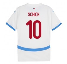 Maglia Repubblica Ceca Schick 10 Divisa Trasferta Euro 2024