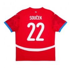 Maglia Repubblica Ceca Souček 22 Divisa Prima Euro 2024
