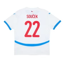 Maglia Repubblica Ceca Souček 22 Divisa Trasferta Euro 2024