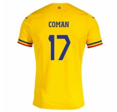 Maglia Romania Coman 17 Divisa Prima Euro 2024