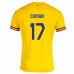 Maglia Romania Coman 17 Divisa Prima Euro 2024