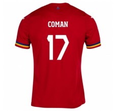 Maglia Romania Coman 17 Divisa Trasferta Euro 2024