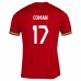 Maglia Romania Coman 17 Divisa Trasferta Euro 2024