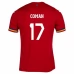 Maglia Romania Coman 17 Divisa Trasferta Euro 2024 Maglia Romania Coman 17 Divisa Trasferta Euro 2024
