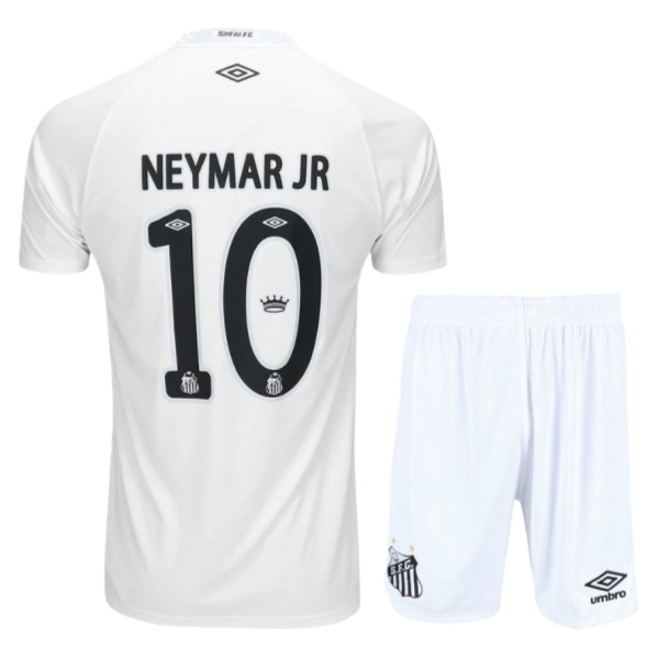 Maglia Santos FC Neymar Jr 10 Kit Gara Home Bambino 2025/26 Maglia Santos FC Neymar Jr 10 Kit Gara Home Bambino 2025/26
