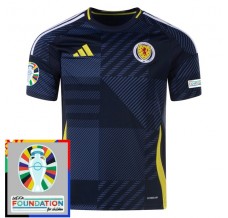 Maglia Scozia Divisa Prima Euro 2024 Patch