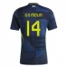 Maglia Scozia Gilmour 14 Divisa Prima Euro 2024
