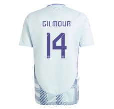 Maglia Scozia Gilmour 14 Divisa Trasferta Euro 2024