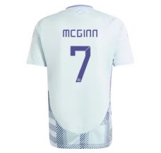 Maglia Scozia McGinn 7 Divisa Trasferta Euro 2024