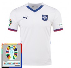 Maglia Serbia Divisa Trasferta Euro 2024 Patch
