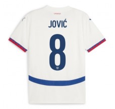 Maglia Serbia Jović 8 Divisa Trasferta Euro 2024
