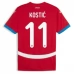 Maglia Serbia Kostić 11 Divisa Prima Euro 2024