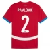 Maglia Serbia Pavlović 2 Divisa Prima Euro 2024