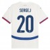 Maglia Serbia Sergej 20 Divisa Trasferta Euro 2024