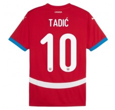 Maglia Serbia Tadić 10 Divisa Prima Euro 2024